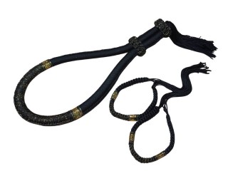 Mongkon + Pra jeads - Muay Thai set : ThaiStyle-Black