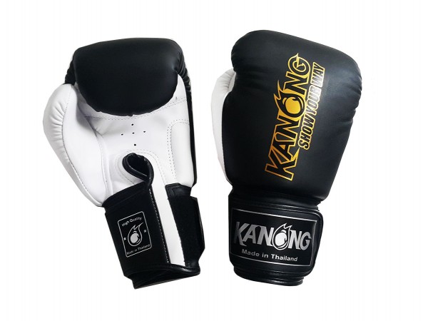Kanong Muay Thai Kickboxing gloves : Black
