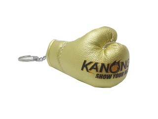 Thailand Souvenir - Boxing Glove Keyring : Gold