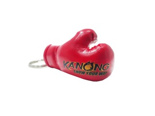 Thailand Souvenir - Boxing Glove Keyring : Red