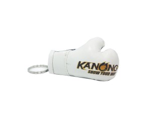 Thailand Souvenir - Boxing Glove Keyring : White