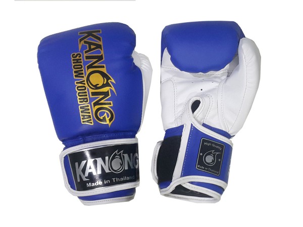 Kanong Kids Muay Thai Boxing Gloves : Blue