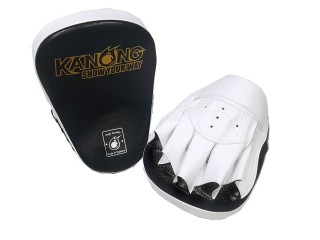 Kanong Semi Leather Punch Pads : Black