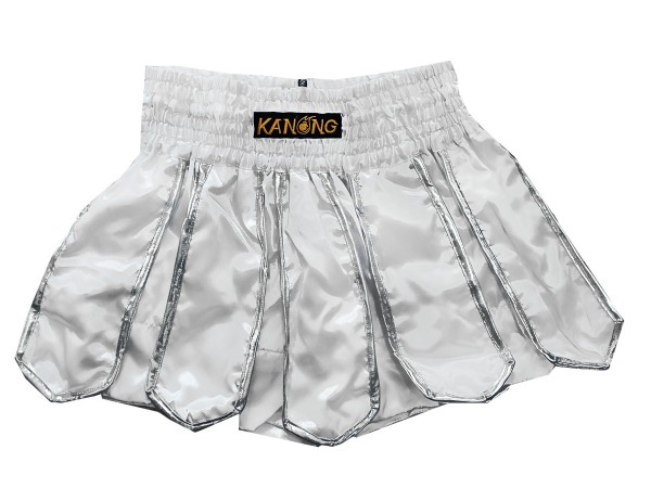 Short Boxe Thai ThaiFight Blanc