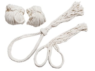 Mongkol + Prajiads + Boxing Rope Set for Kids : White Traditional