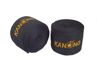 Kanong Muay Thai Handwraps : Black