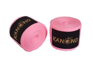 KANONG Muay Thai Handwraps, Hand Protectors : Pink