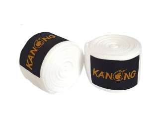 Kanong Boxing Hand wraps : White