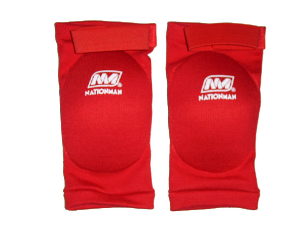 Muay Thai Elastic Elbow Pads : Red
