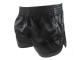 Womens Retro Muay Thai Shorts : KNSRTO-202-Black