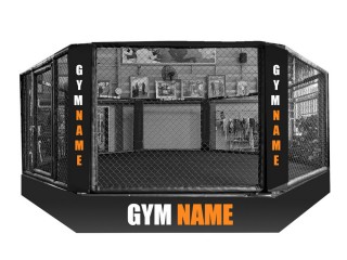 Customized MMA Boxing Cage , MMA ring 6 x 6 m