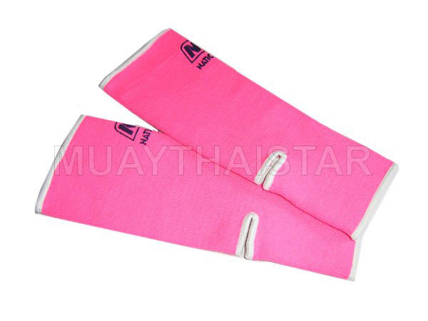 Muay Thai Boxing Ankle guards : Pink