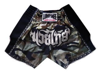 Retro Muay Thai Shorts : LUMRTO-003-Camo