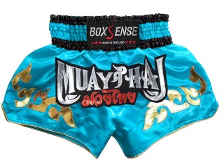 Muay Thai Boxing Shorts : BXS-092-Skyblue