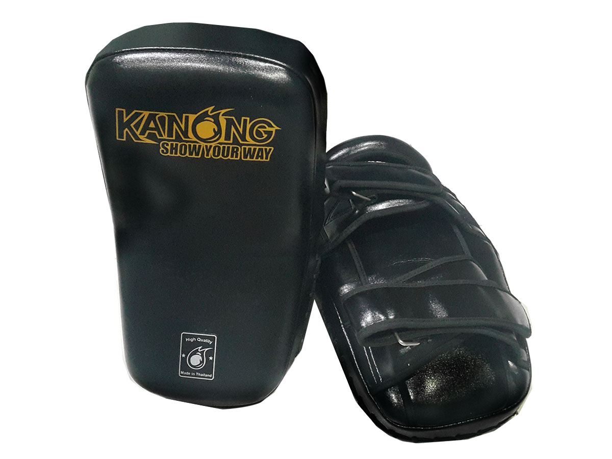 Kanon Kick Pads Curved Black