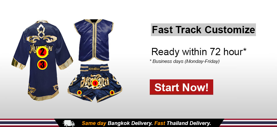 customize Muay Thai shorts